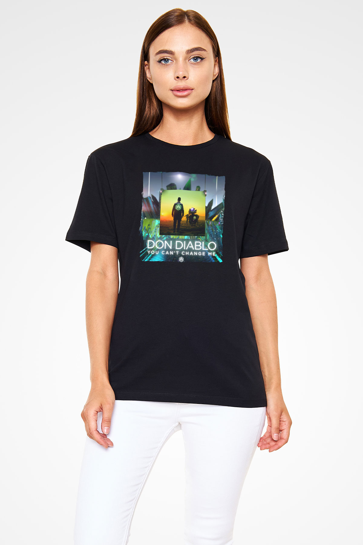 Don Diablo Siyah Unisex Tişört T-Shirt - TişörtFabrikası