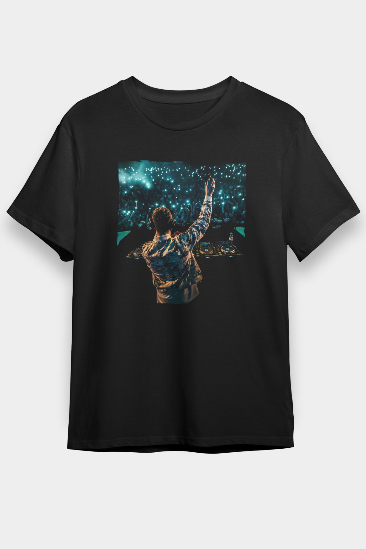 Don Diablo Siyah Unisex Tişört T-Shirt - TişörtFabrikası
