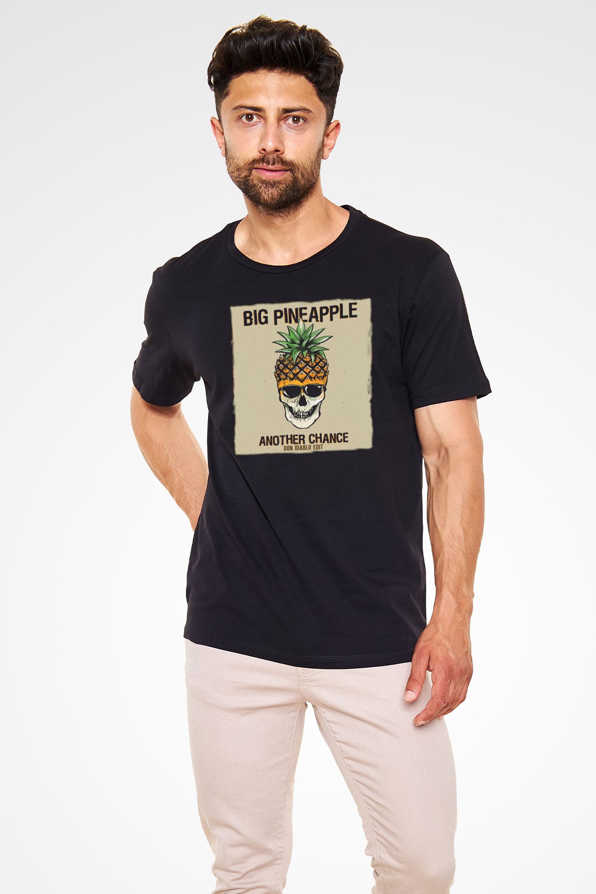 Don Diablo Siyah Unisex Tişört T-Shirt - TişörtFabrikası