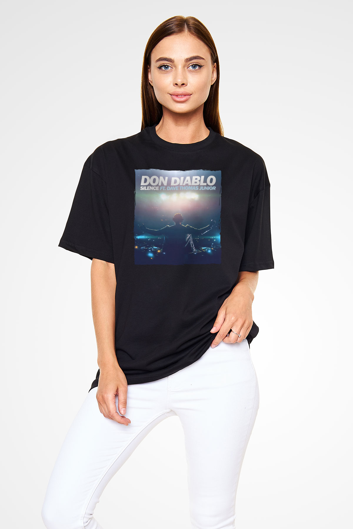 Don Diablo Siyah Unisex Tişört T-Shirt - TişörtFabrikası