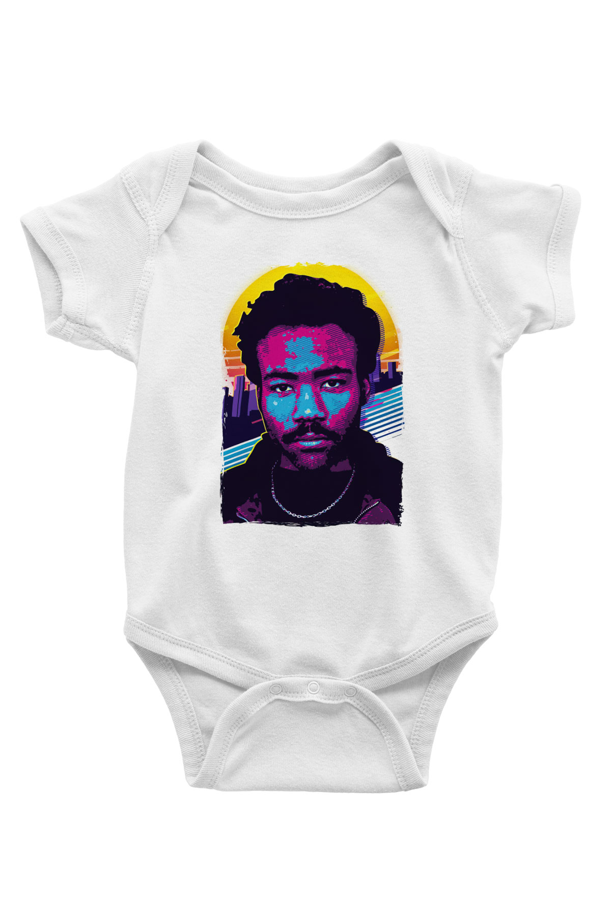 Donald Glover Beyaz Bebek Body - Zıbın