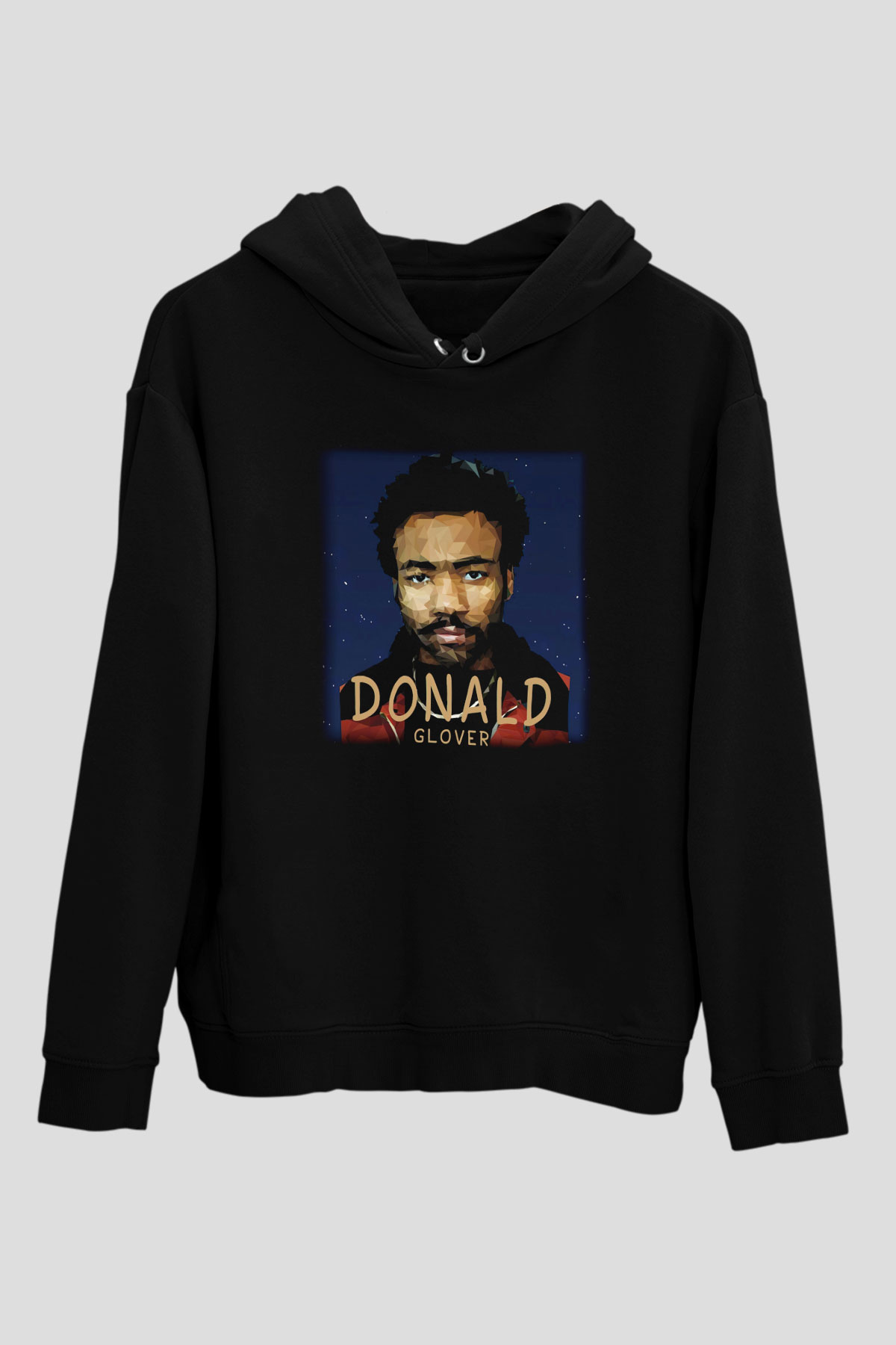 Donald Glover Siyah Unisex Hoodie