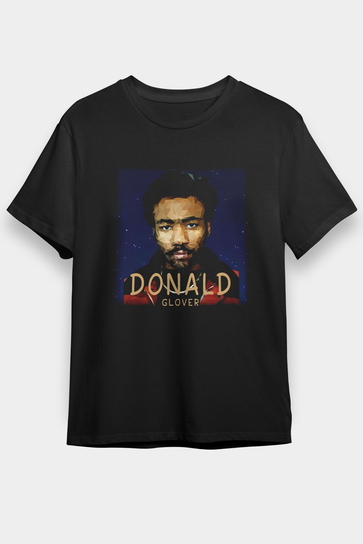 Donald Glover Siyah Unisex Tişört T-Shirt - TişörtFabrikası