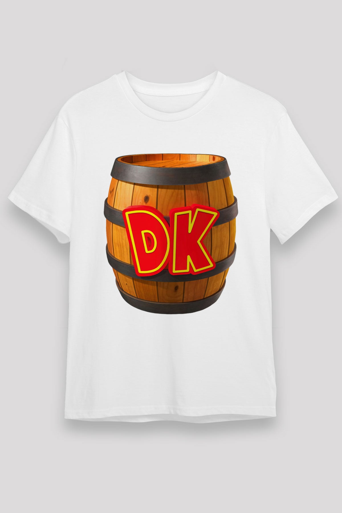 Donkey Kong Beyaz Unisex Tişört T-Shirt