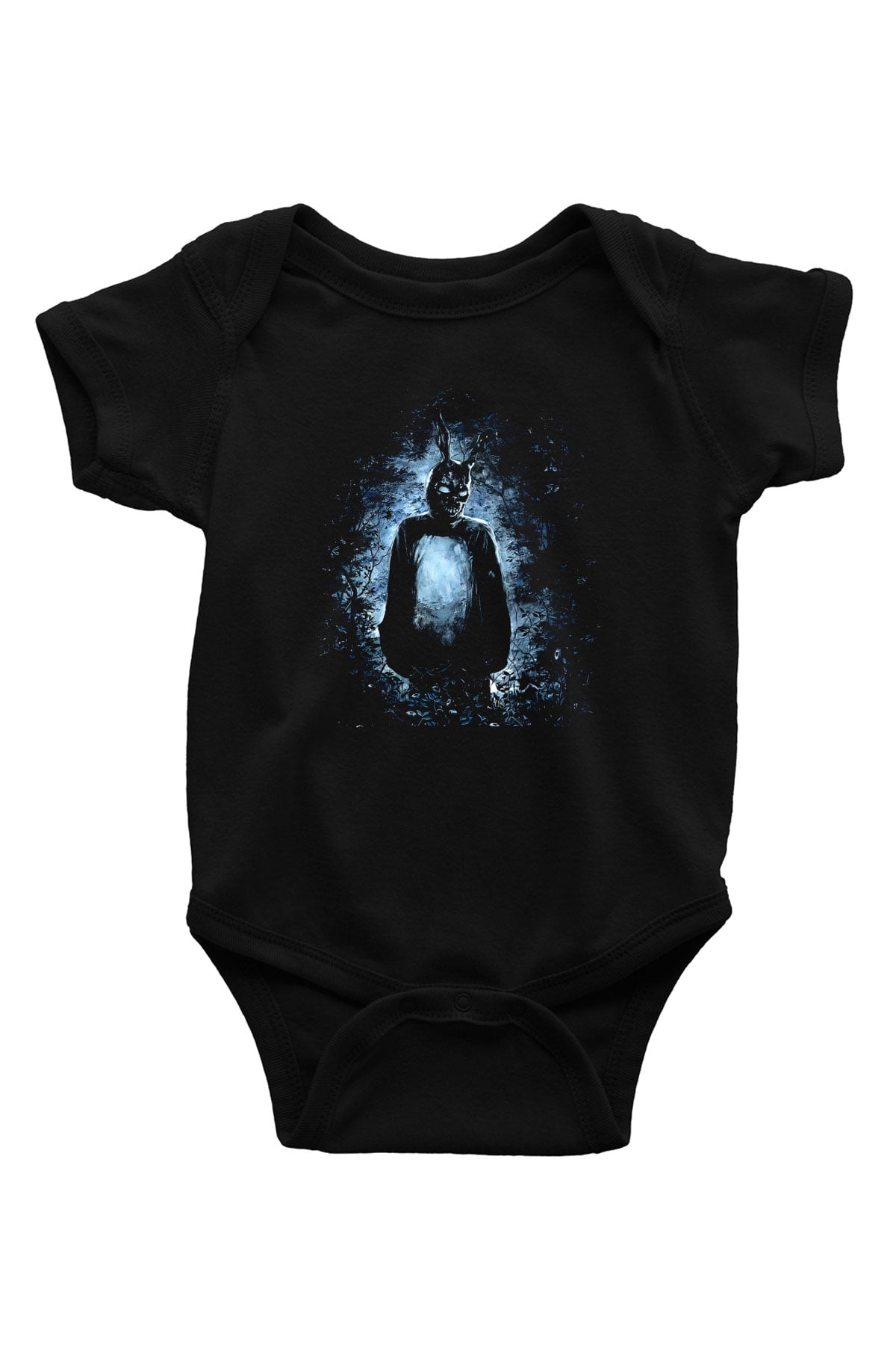 Donnie Darko Baskılı Unisex Siyah Bebek Body - Zıbın