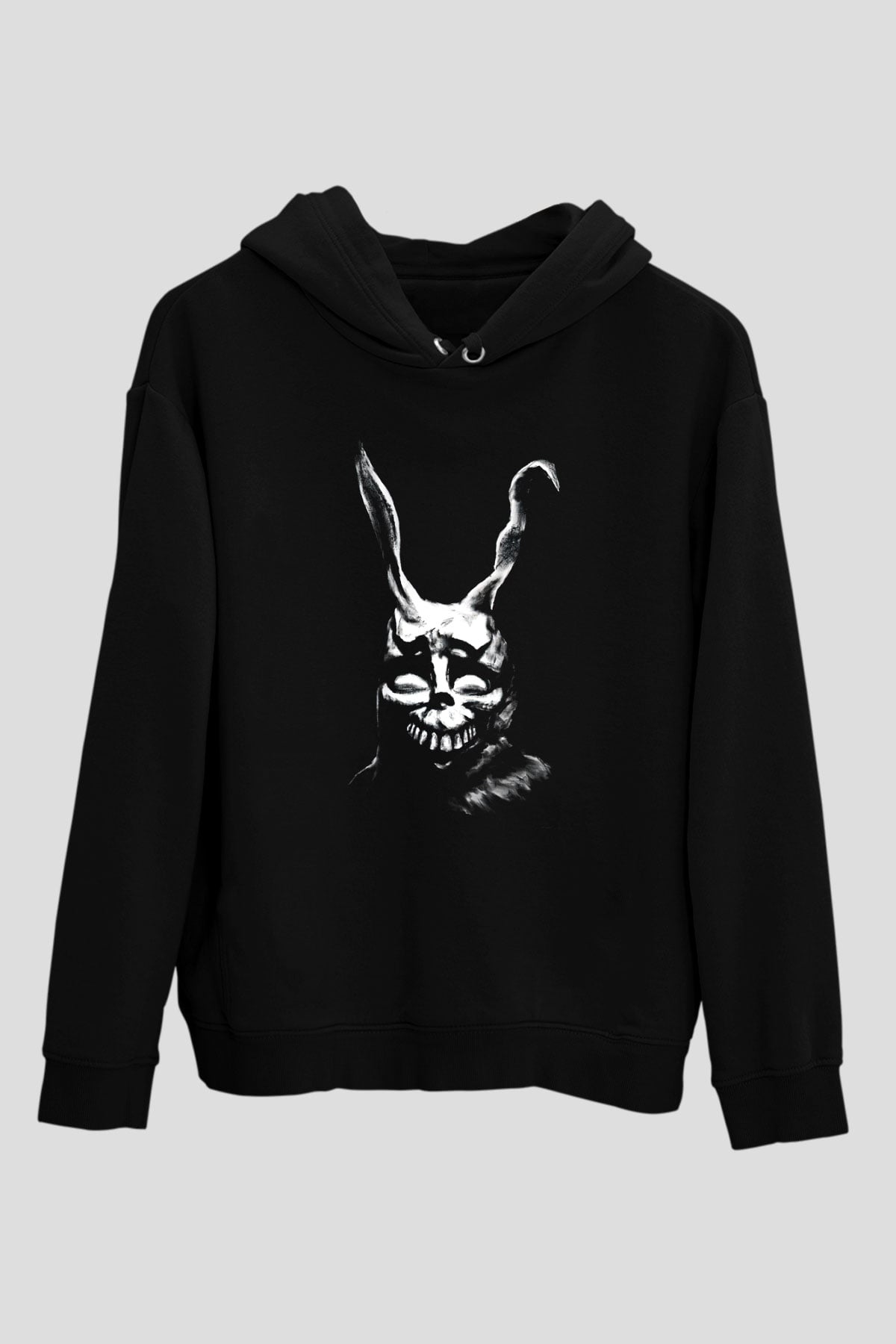 Donnie Darko Baskılı Unisex Siyah Hoodie