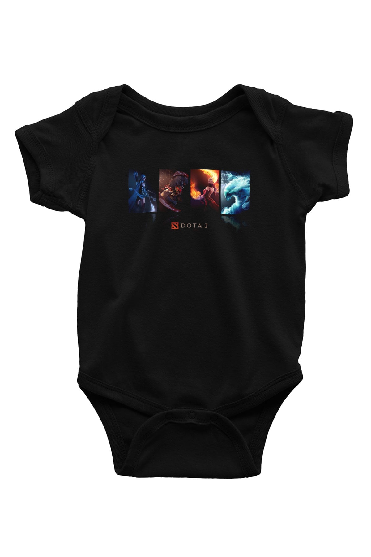 Dota 2 Siyah Bebek Body - Zıbın