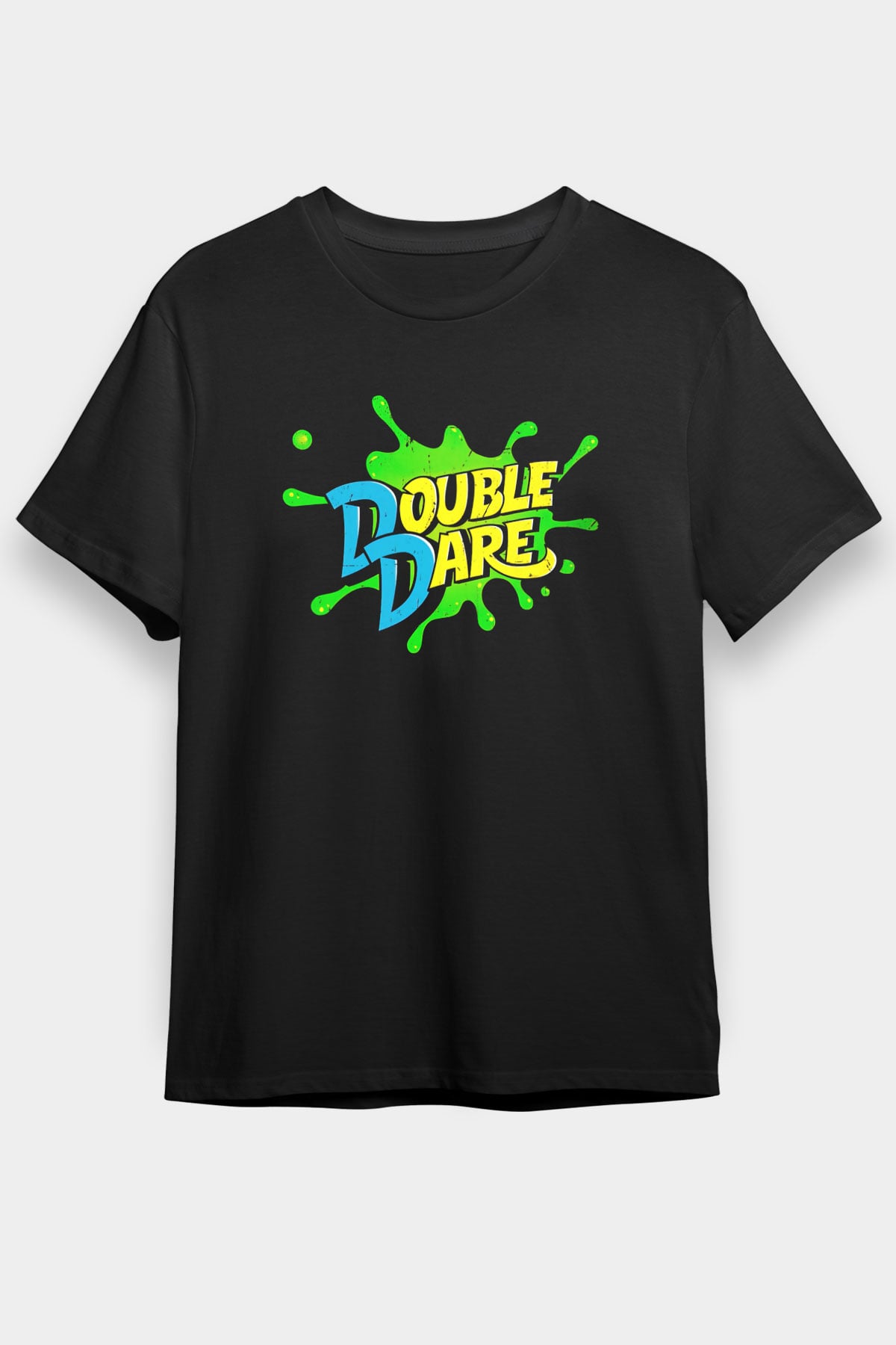 Double Dare Siyah Unisex Tişört