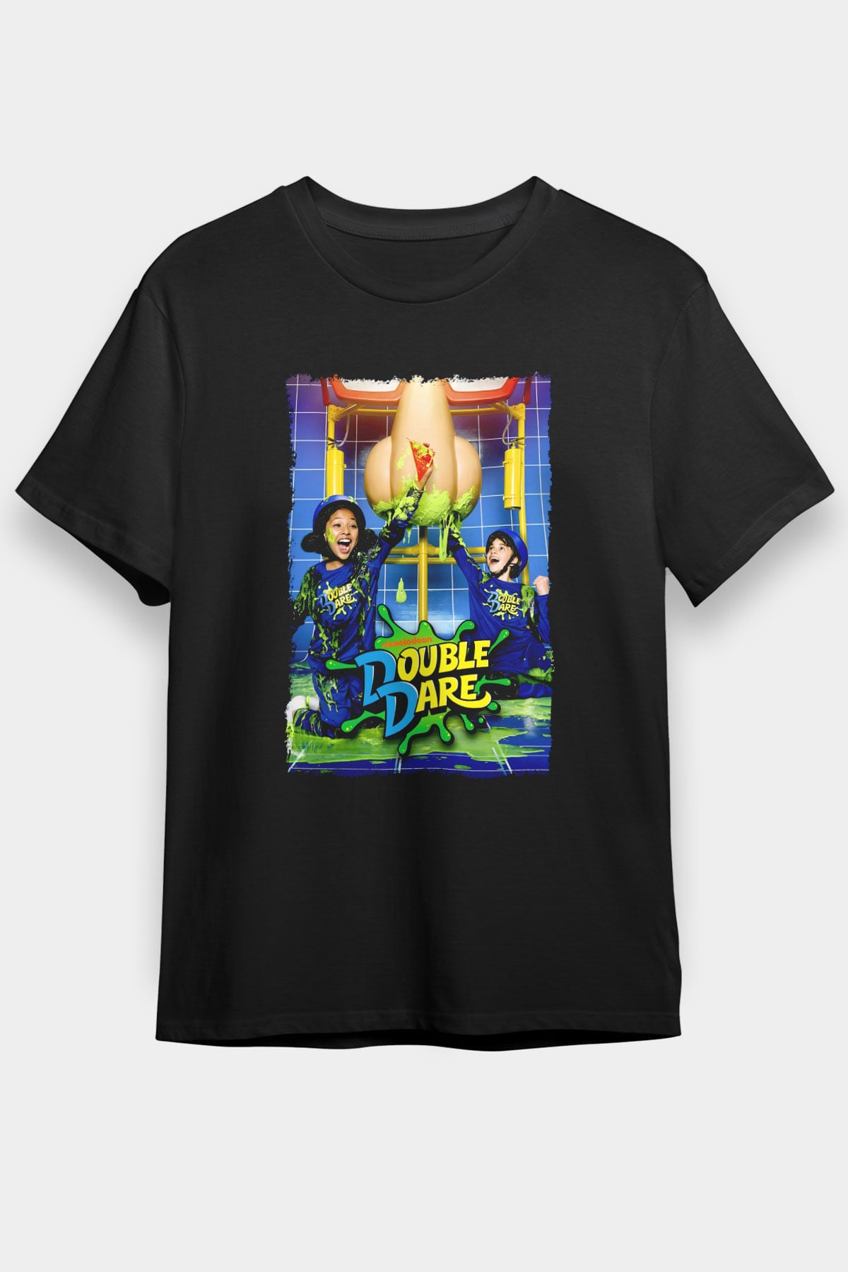 Double Dare Siyah Unisex Tişört