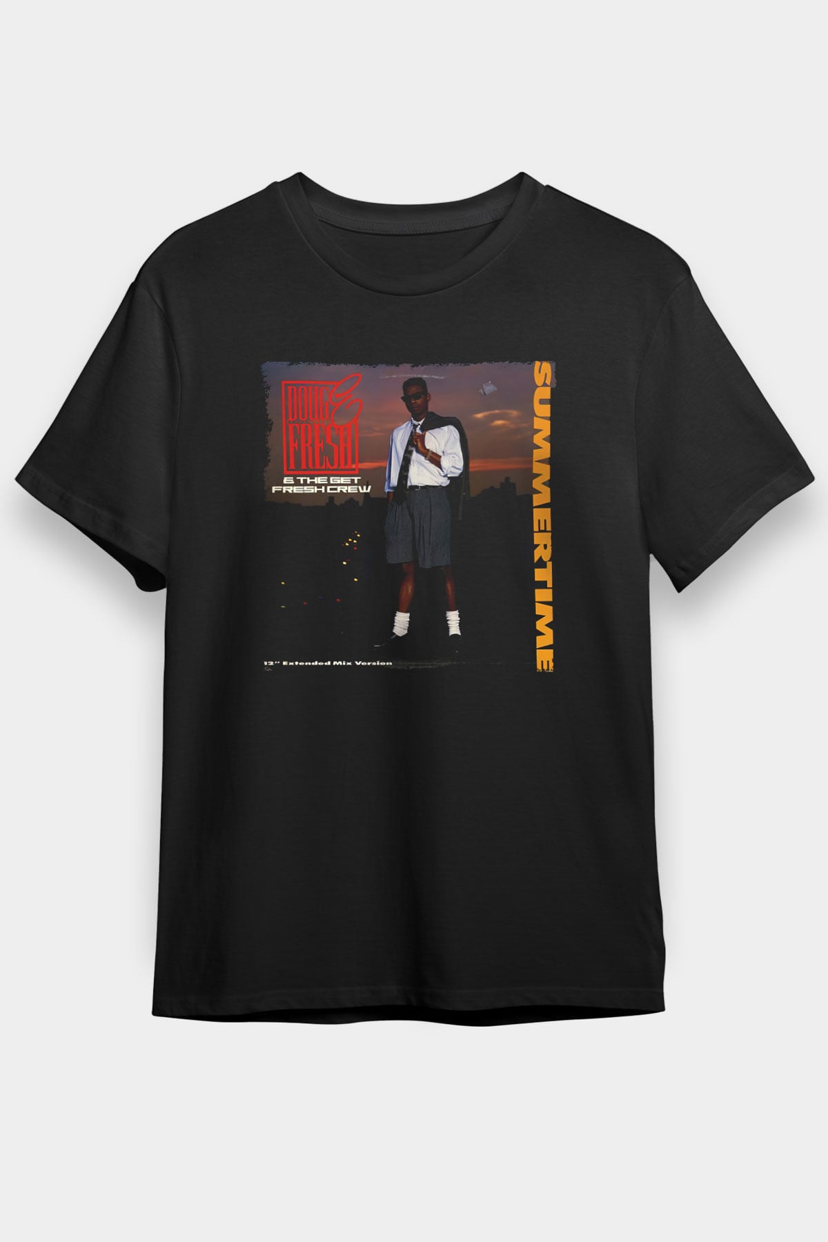 Doug E. Fresh Siyah Unisex Tişört T-Shirt - TişörtFabrikası