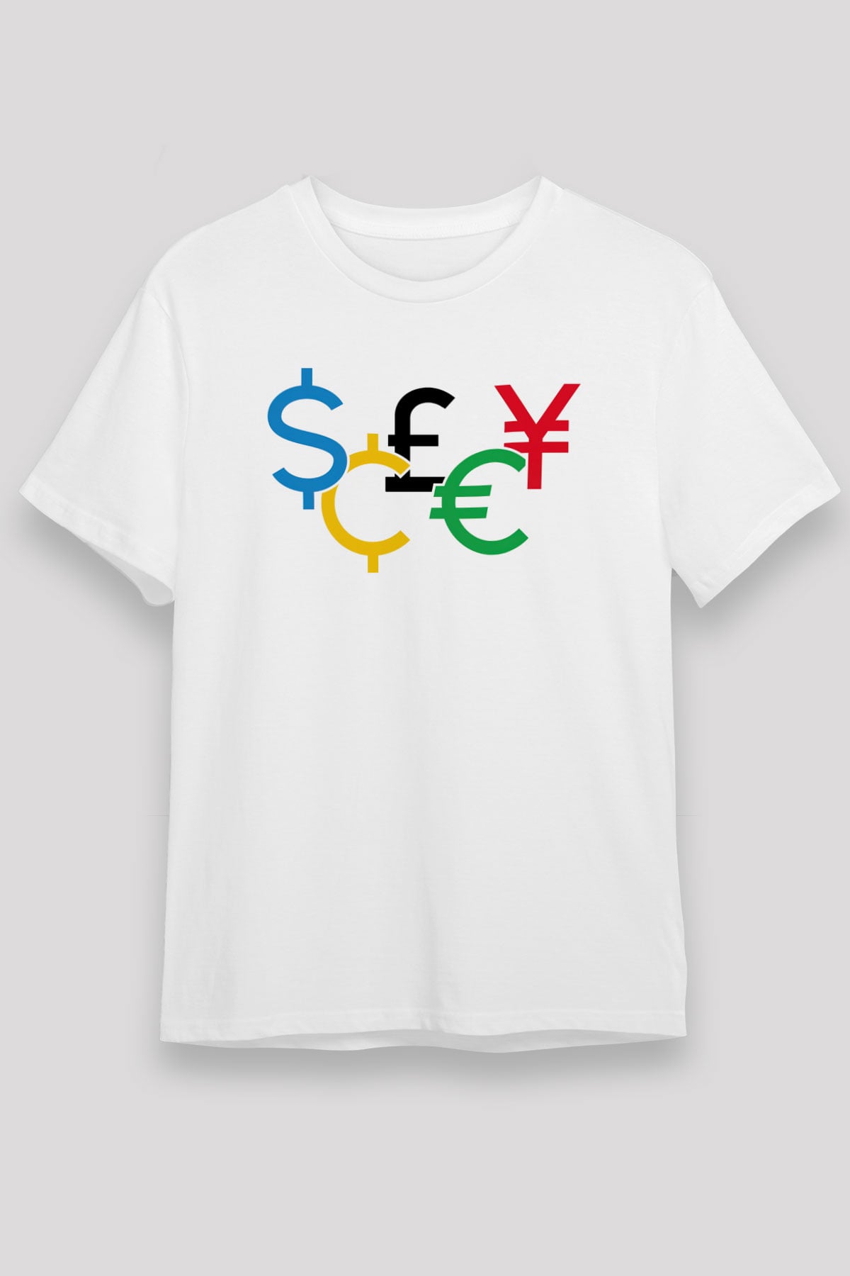 Dövizci Beyaz Unisex Tişört T-Shirt - TişörtFabrikası