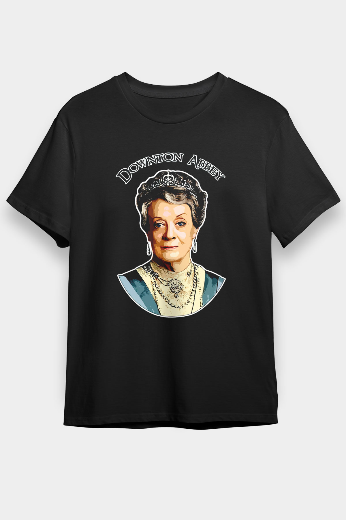 Downtown Abbey Siyah Unisex Tişört T-Shirt