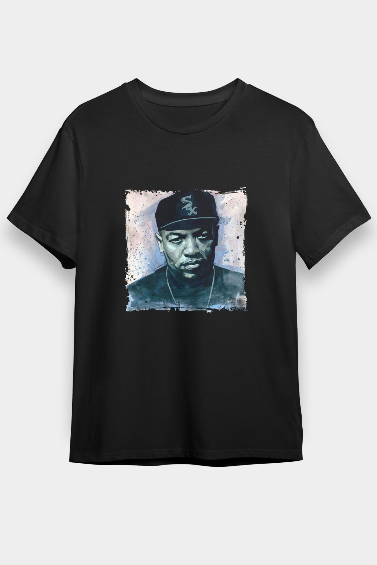 Dr. Dre Baskılı Unisex Siyah Tişört