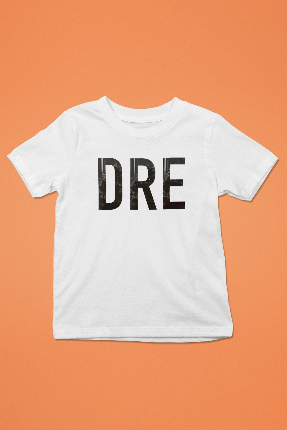 Dr.Dre Baskılı Beyaz Unisex Çocuk Tişört