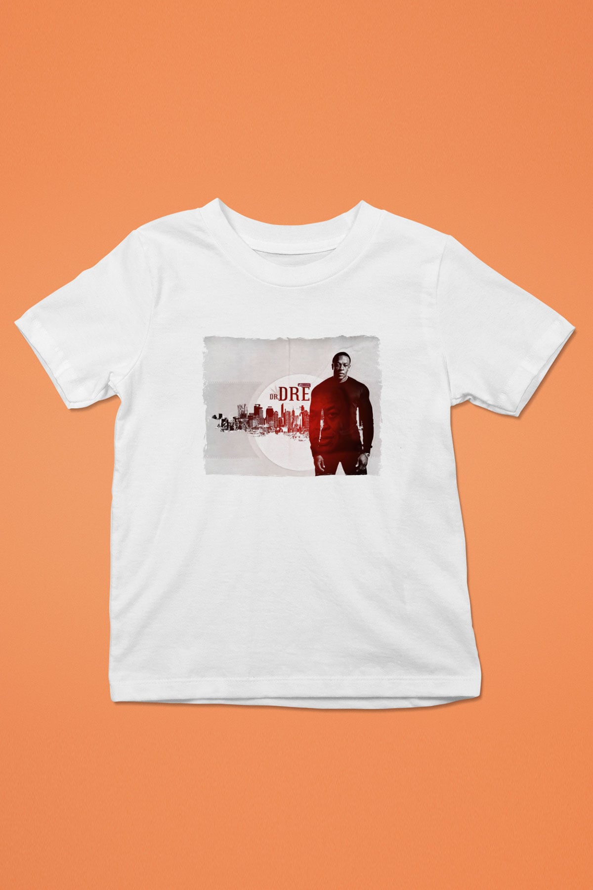 Dr.Dre Beyaz Unisex Çocuk Tişört