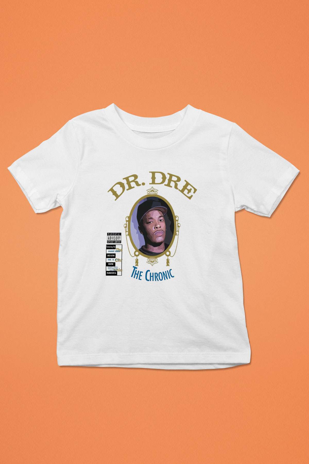 Dr.Dre Beyaz Unisex Çocuk Tişört