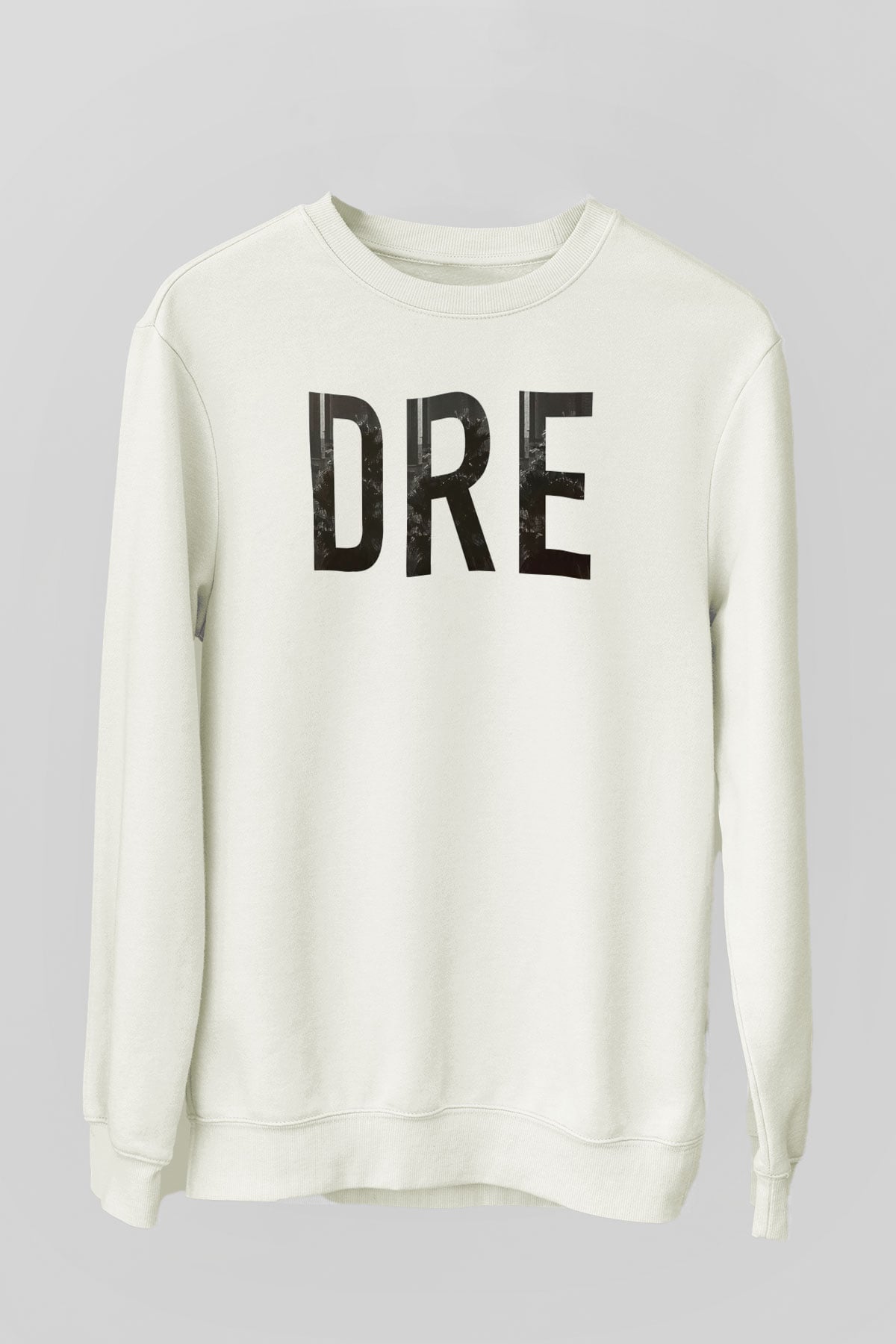 Dr.Dre Beyaz Unisex Sweatshirt