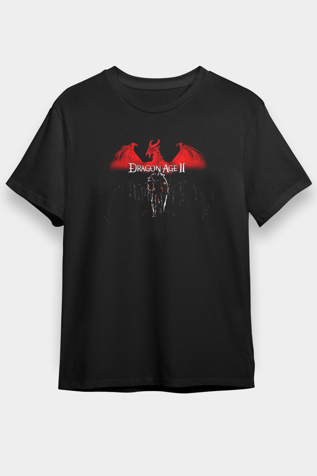 Dragon Age Siyah Unisex Tişört T-Shirt
