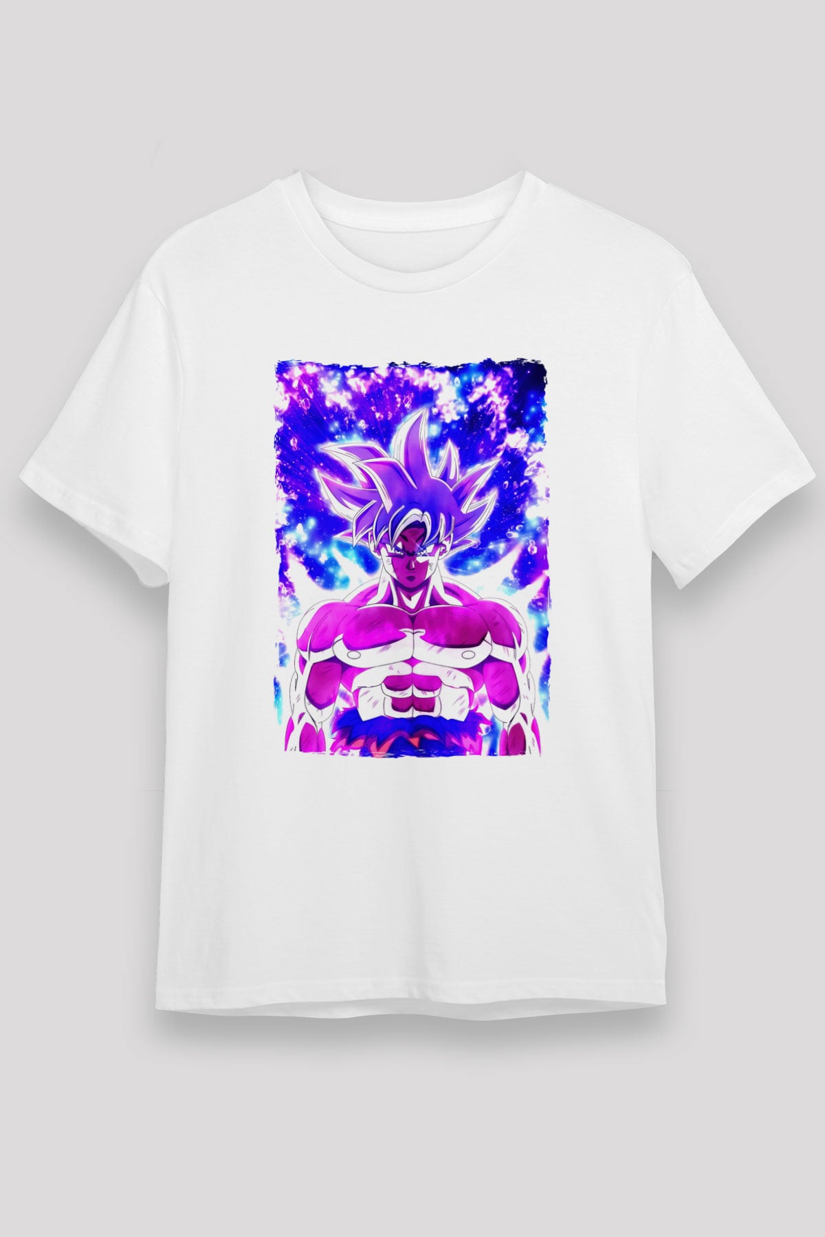 Dragonball Beyaz Unisex Tişört T-Shirt