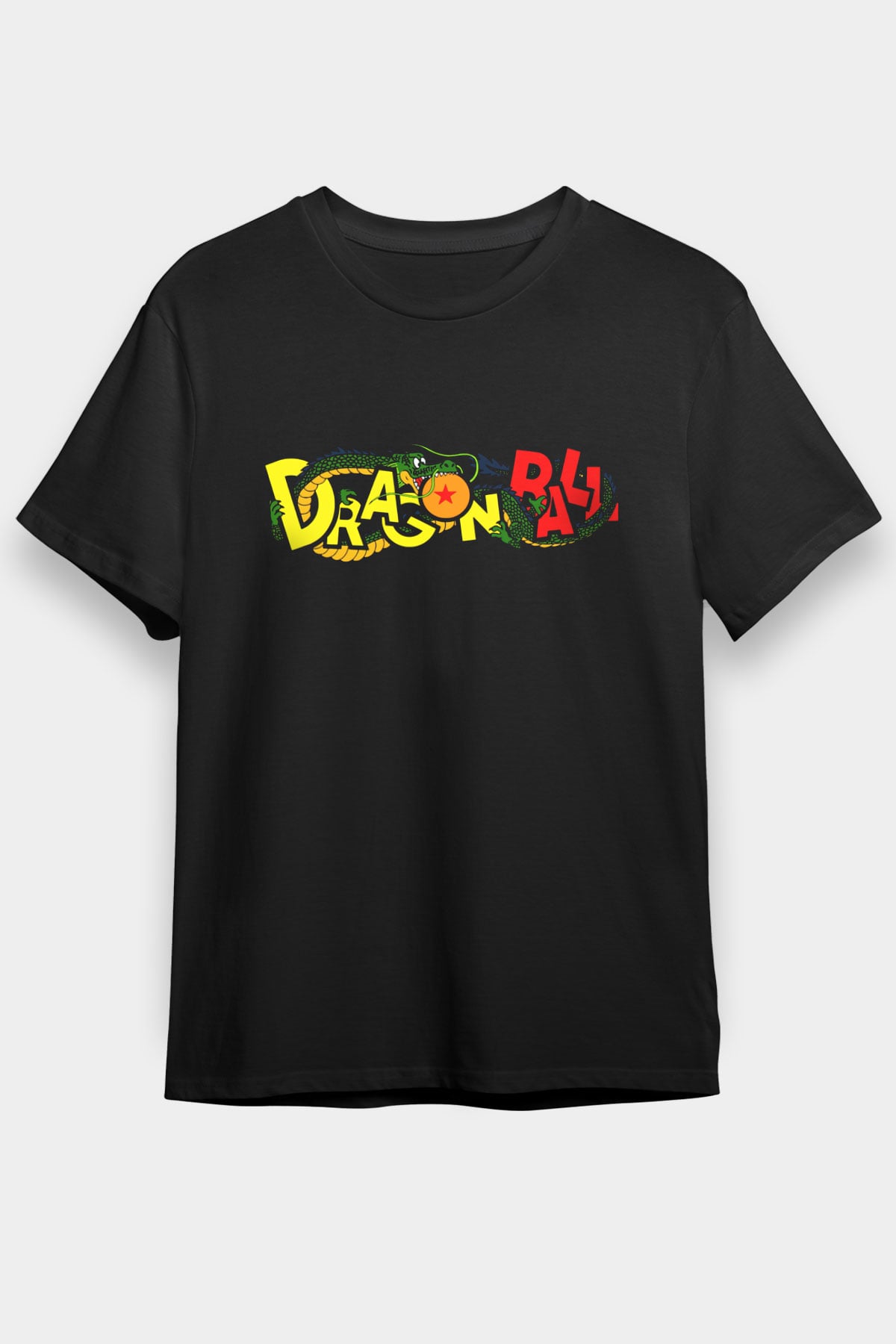 Dragonball Siyah Unisex Tişört T-Shirt