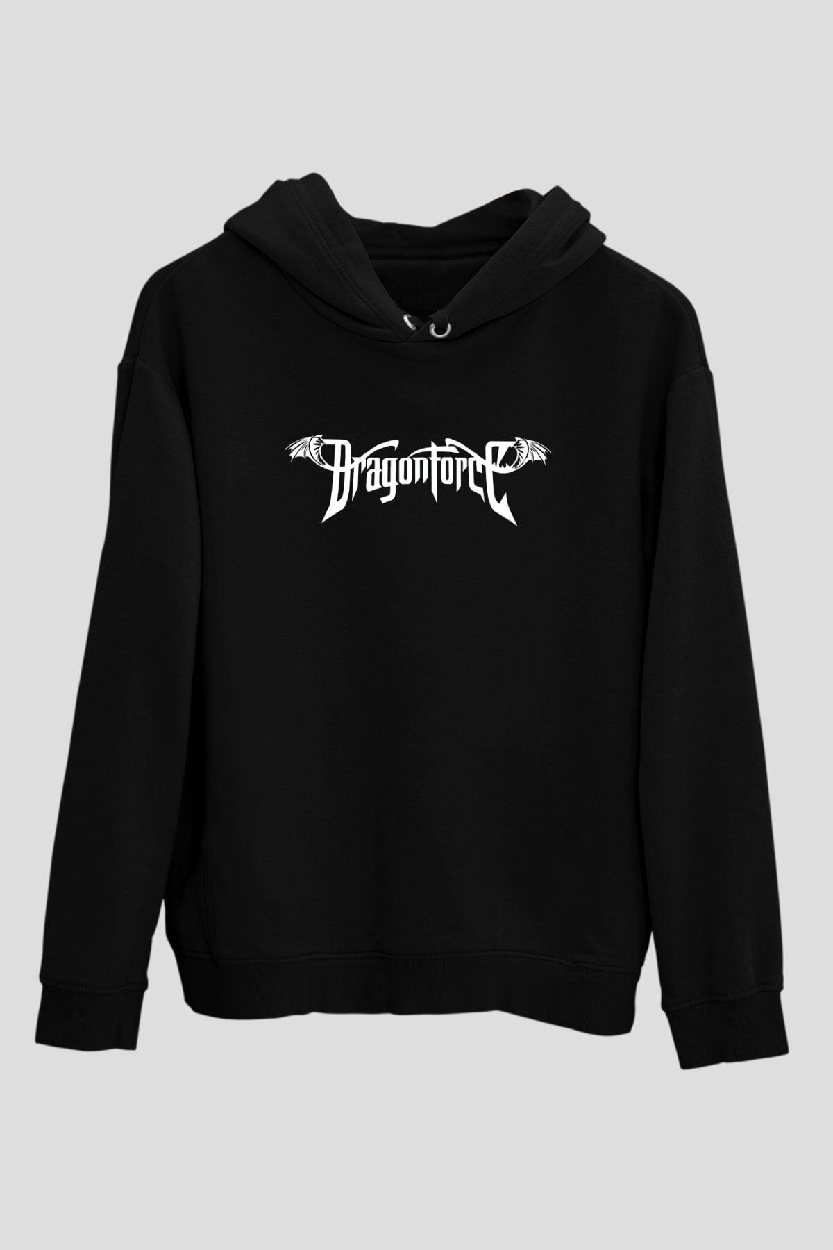 DragonForce Siyah Unisex Hoodie