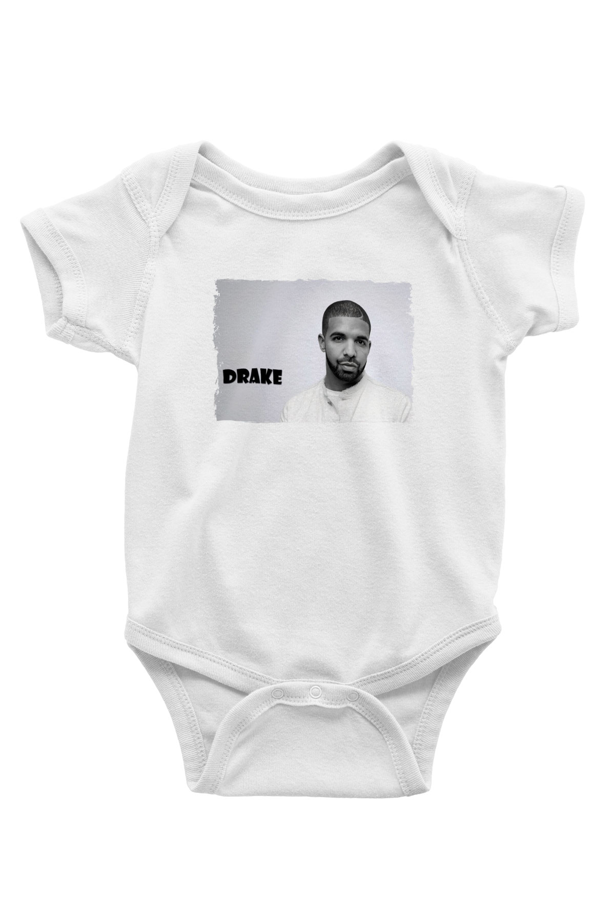 Drake Beyaz Bebek Body - Zıbın