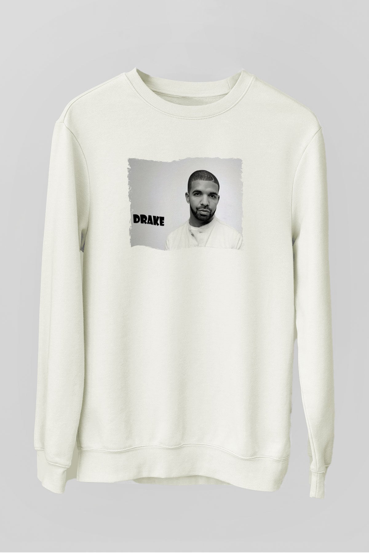 Drake Beyaz Unisex Sweatshirt