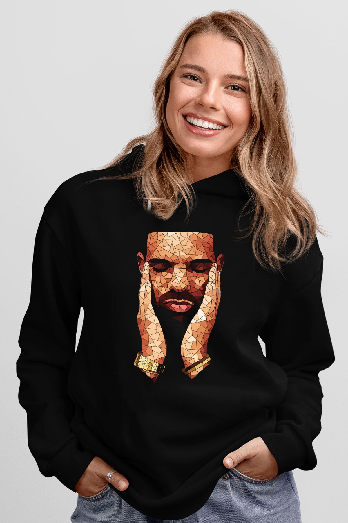 Drake Siyah Unisex Hoodie