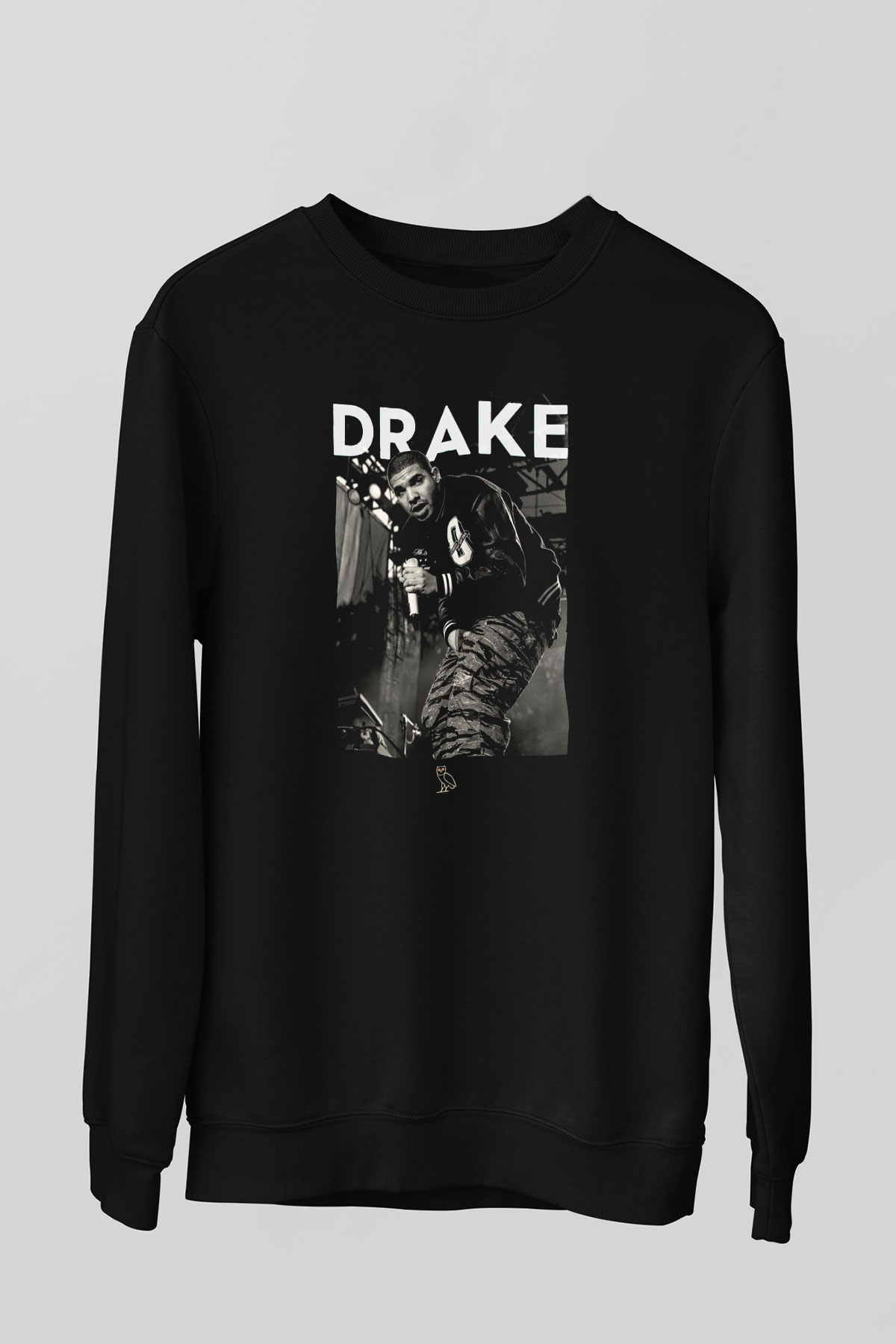 Drake Siyah Unisex Sweatshirt