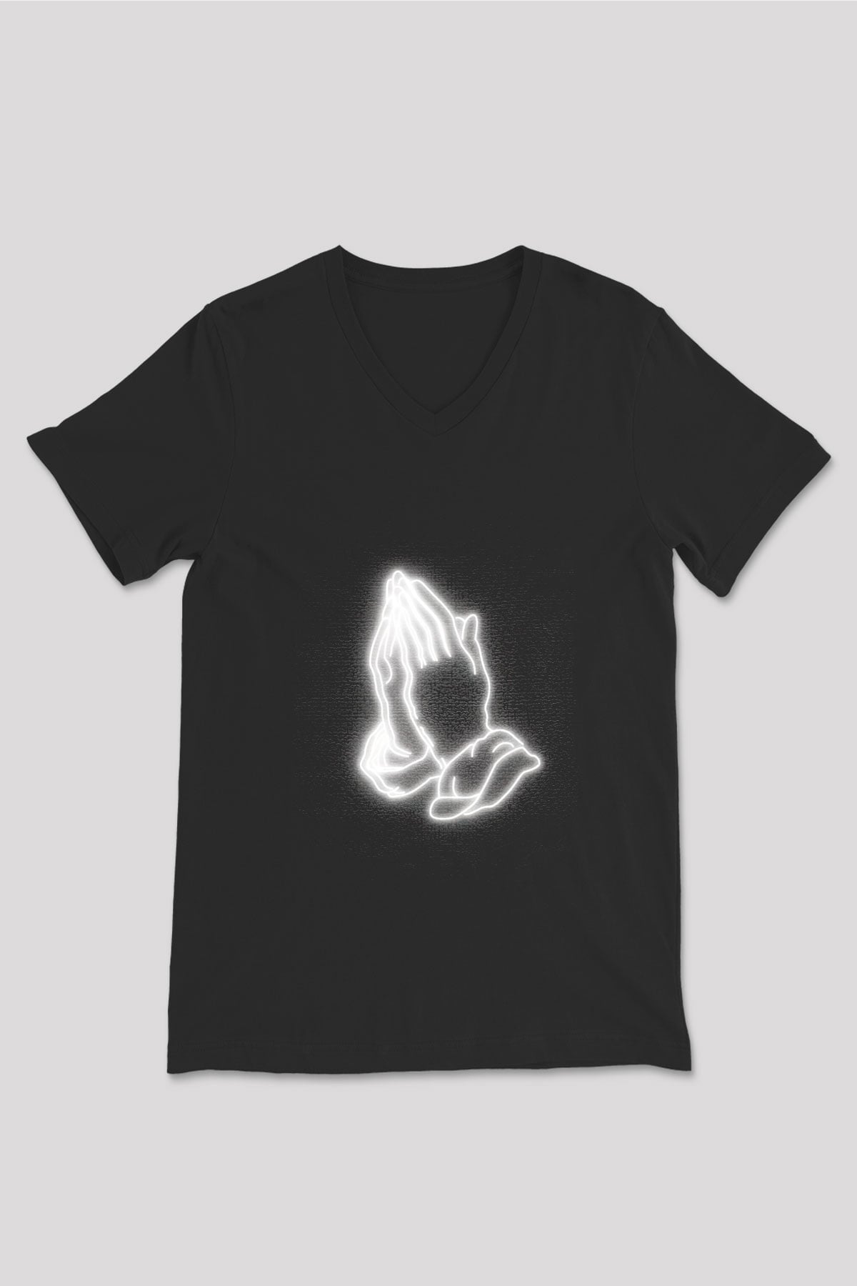 Drake Siyah Unisex V Yaka Tişört