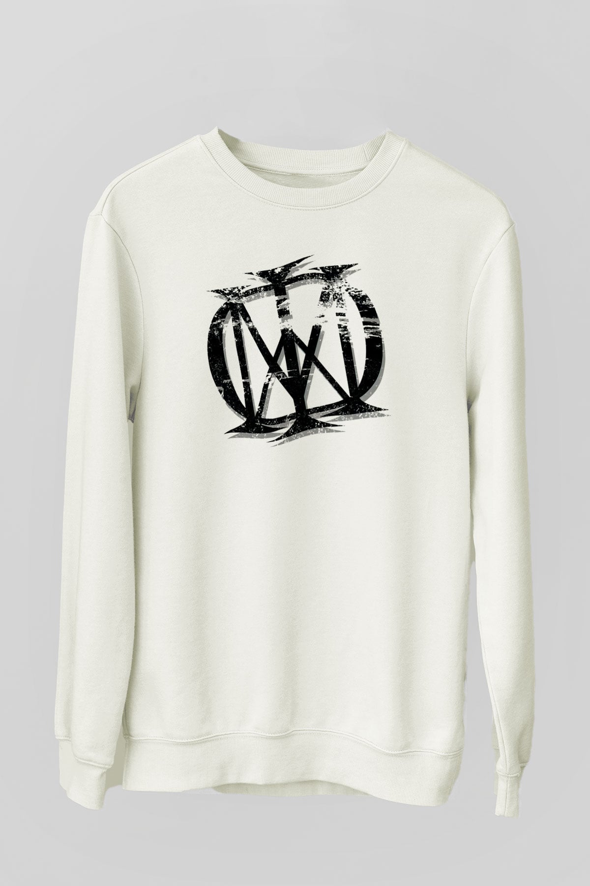 Dream Theater Beyaz Unisex Sweatshirt