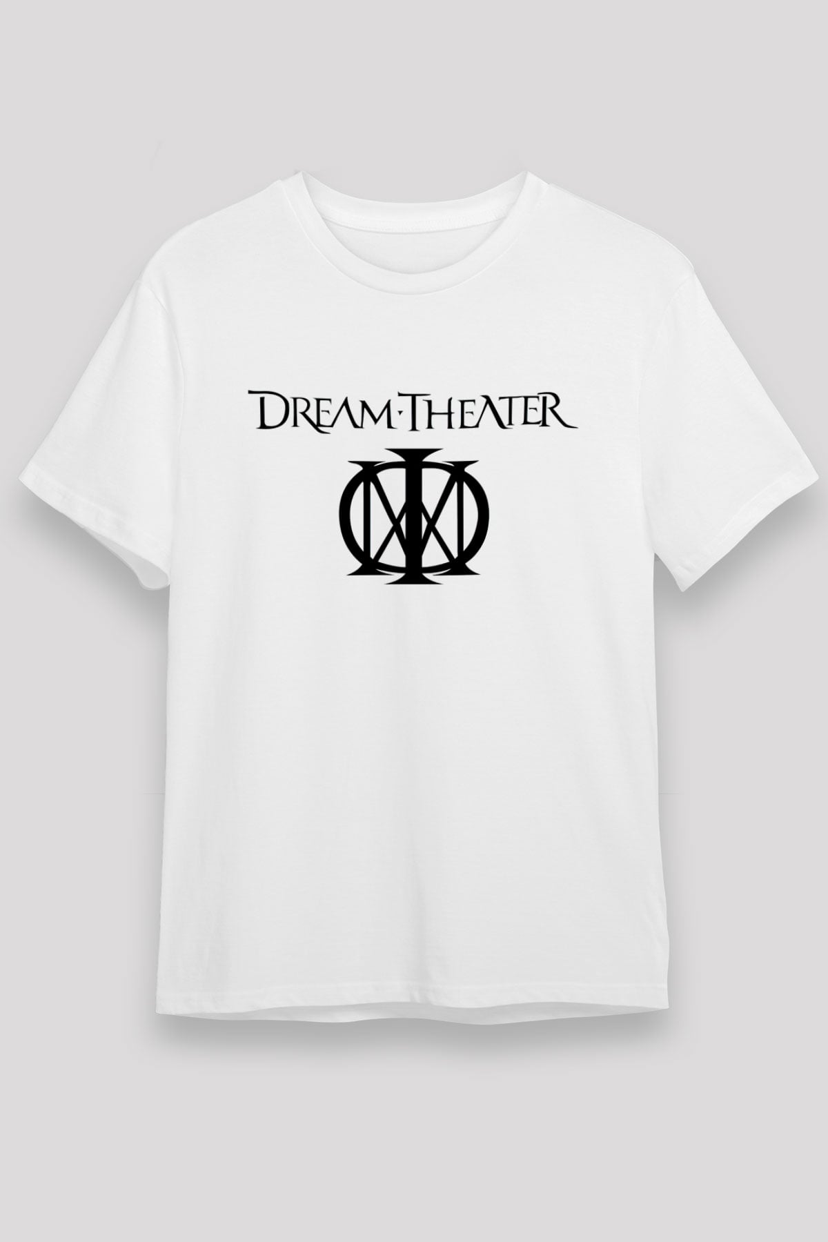Dream Theater Beyaz Unisex Tişört T-Shirt - TişörtFabrikası