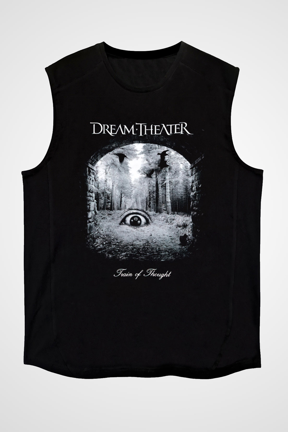 Dream Theater Siyah Unisex Kolsuz Tişört