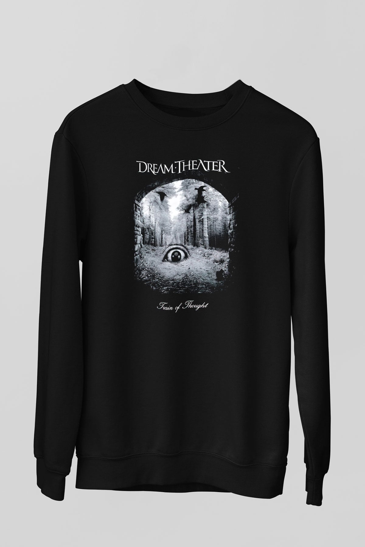 Dream Theater Siyah Unisex Sweatshirt