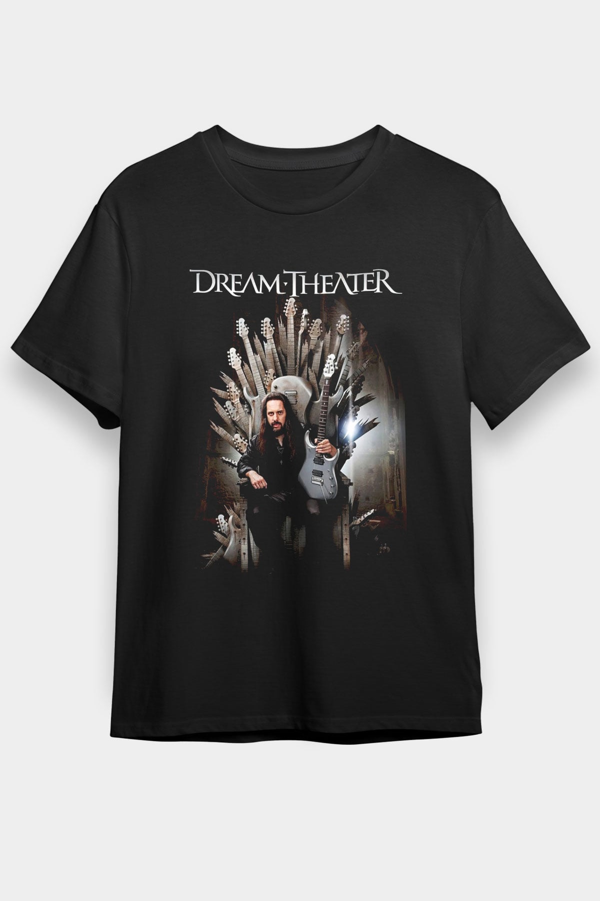 Dream Theater Siyah Unisex Tişört T-Shirt - TişörtFabrikası