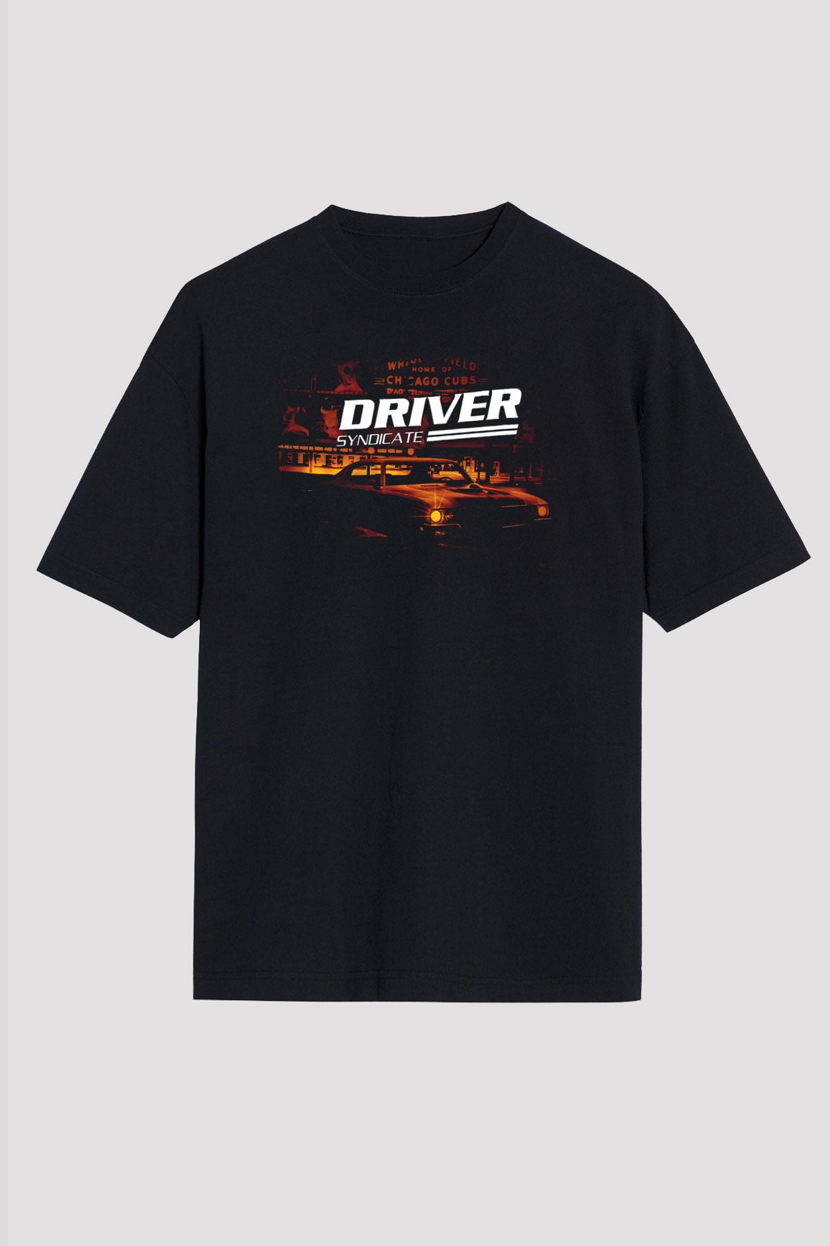 Driver Siyah Unisex Tişört T-Shirt