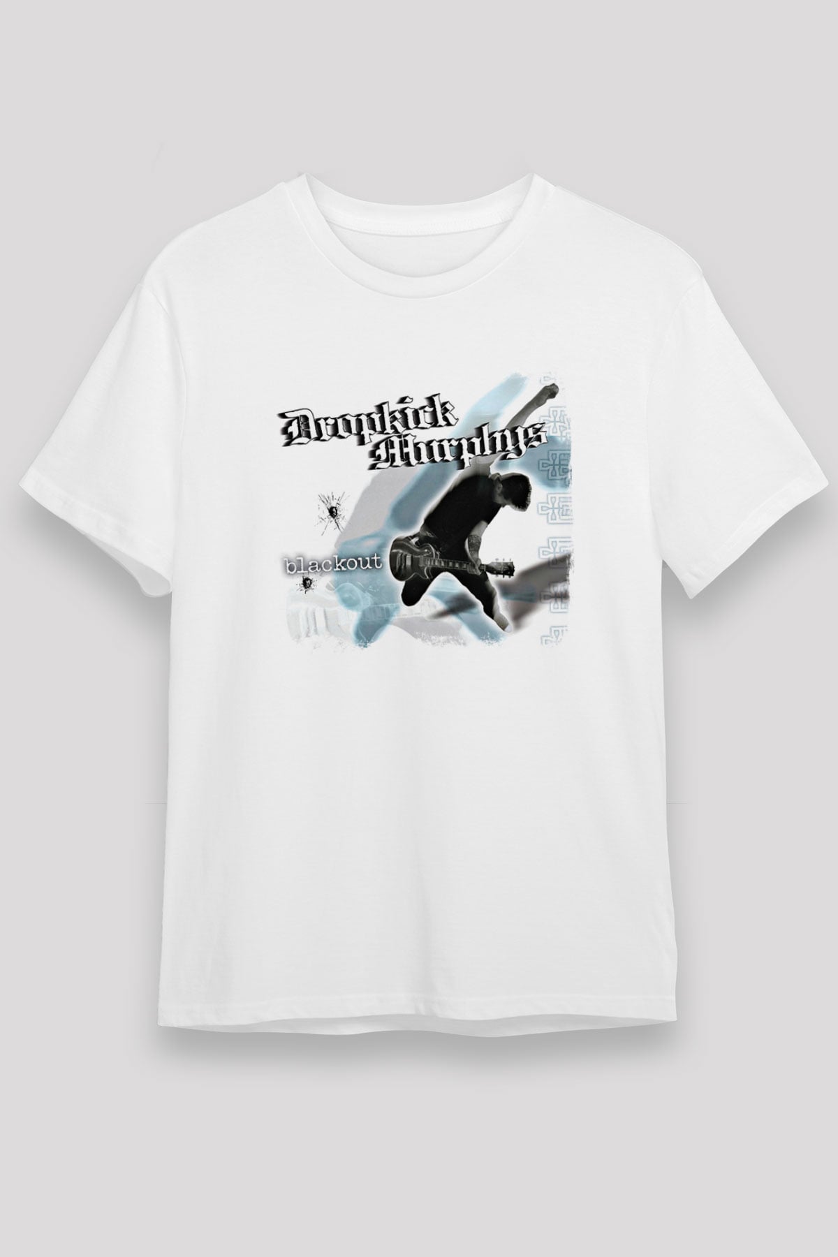Dropkick Murphys Baskılı Unisex Beyaz Tişört