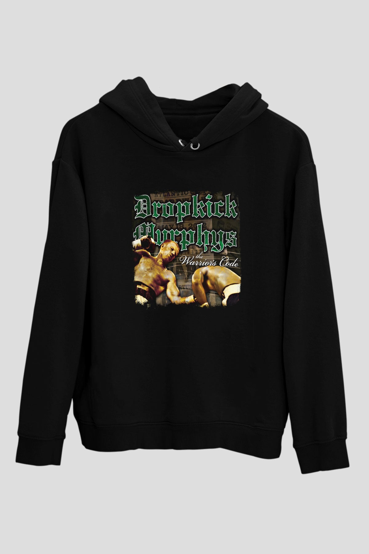 Dropkick Murphys Baskılı Unisex Siyah Hoodie
