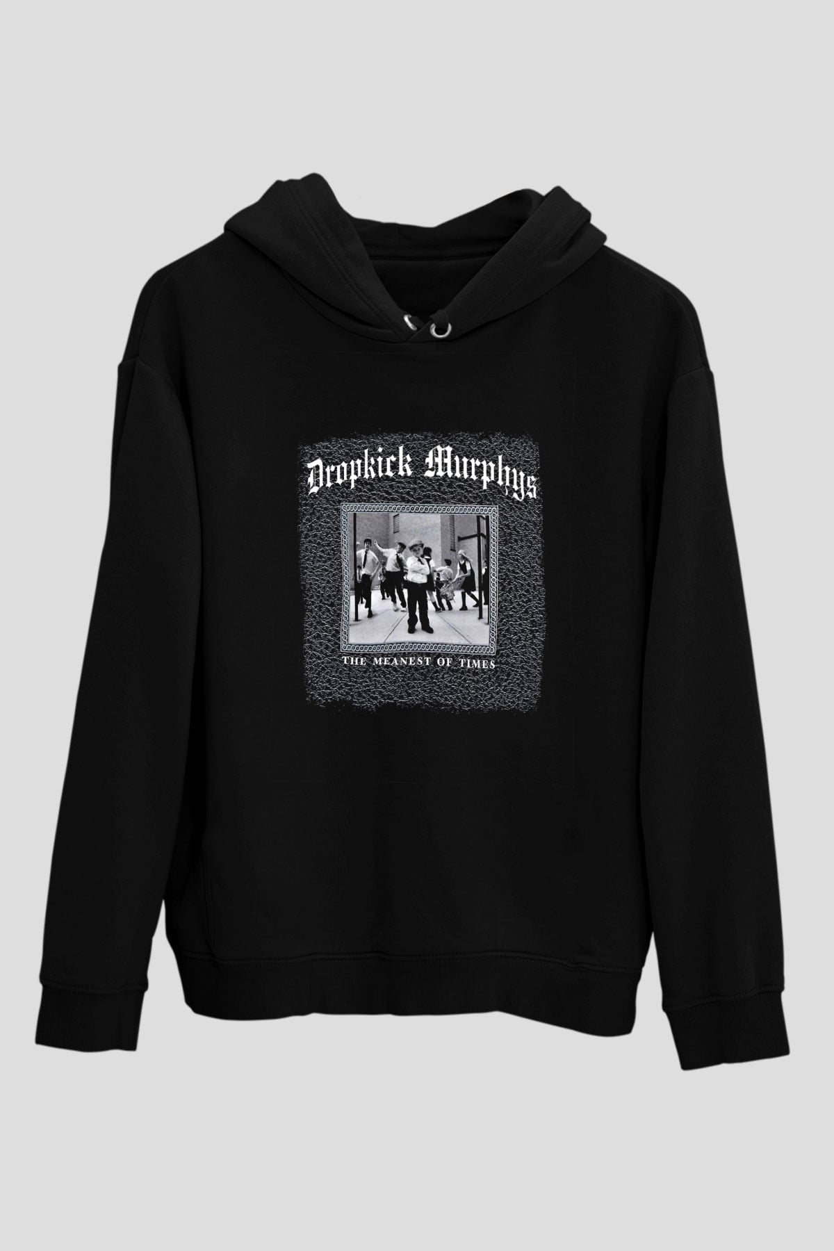 Dropkick Murphys Baskılı Unisex Siyah Hoodie