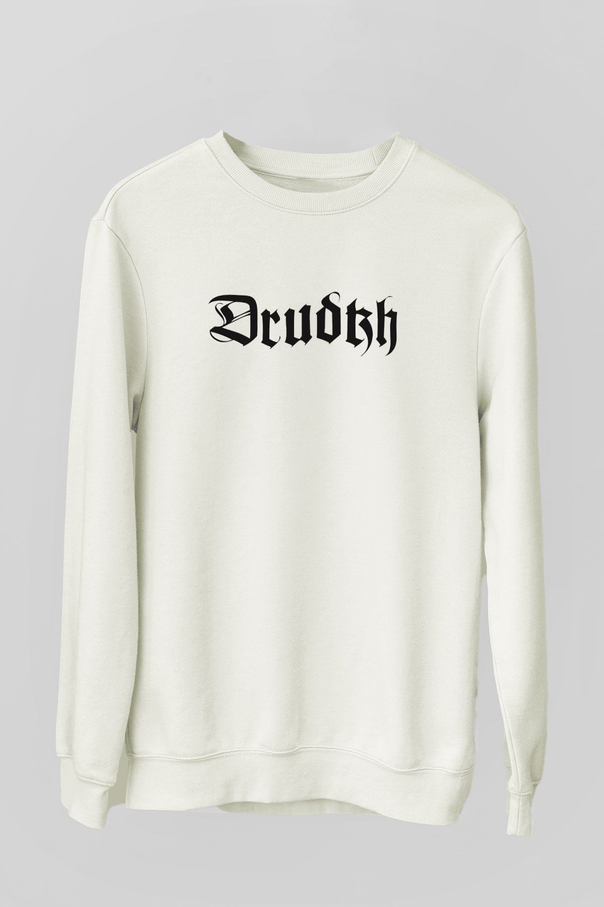 Drudkh Beyaz Unisex Sweatshirt