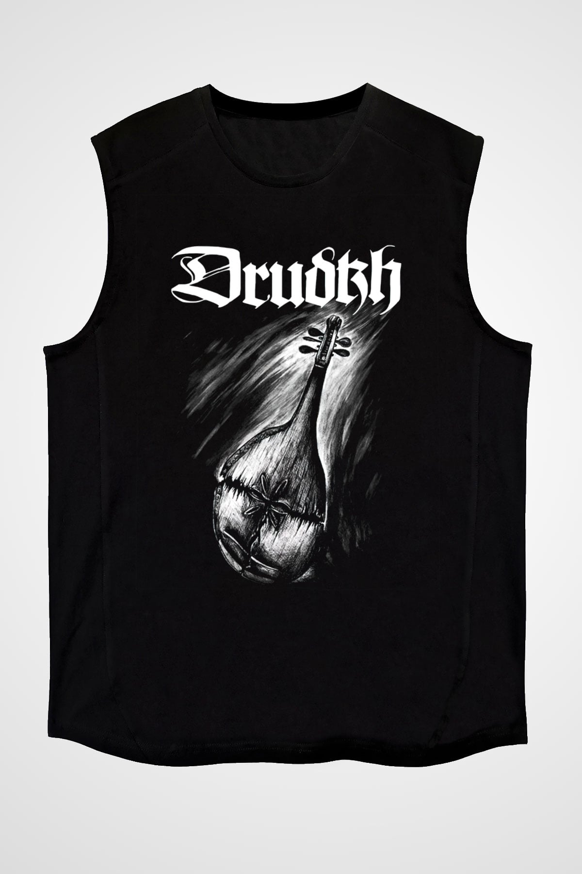 Drudkh Siyah Unisex Kolsuz Tişört