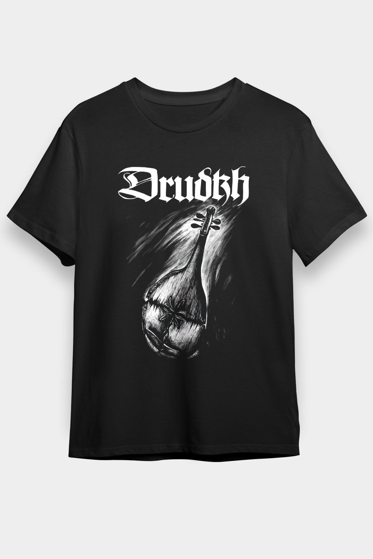 Drudkh Siyah Unisex Tişört T-Shirt - TişörtFabrikası