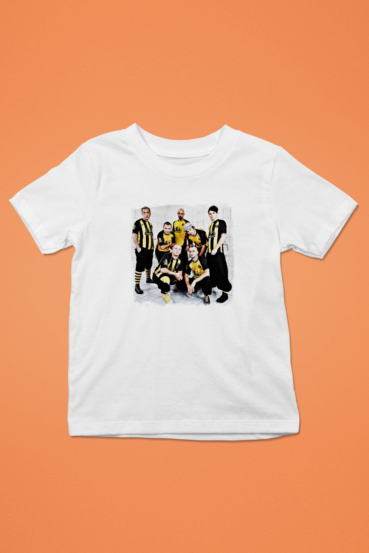 Dubioza Kolektiv Baskılı Unisex Beyaz Çocuk Tişört