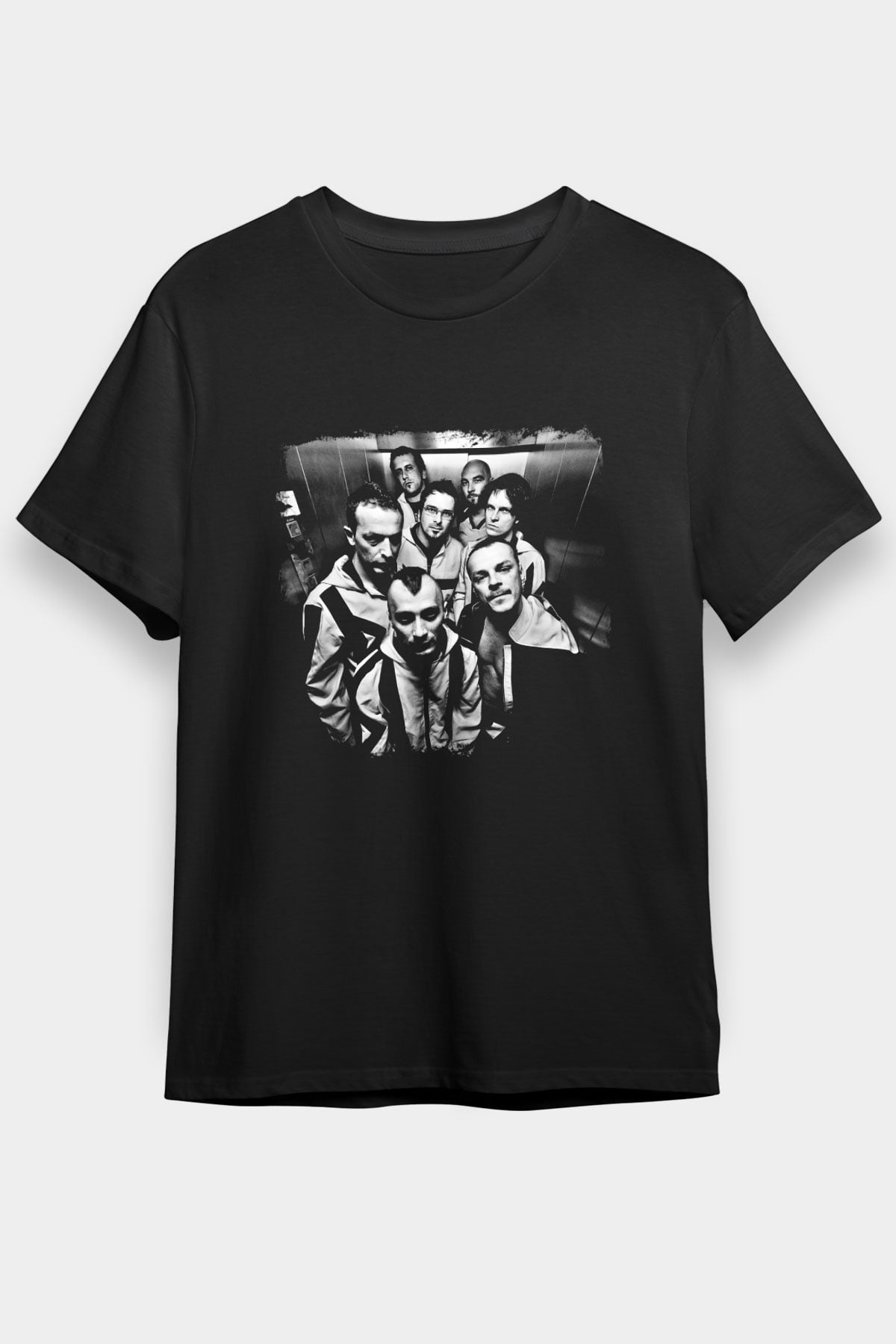 Dubioza Kolektiv Baskılı Unisex Siyah Tişört