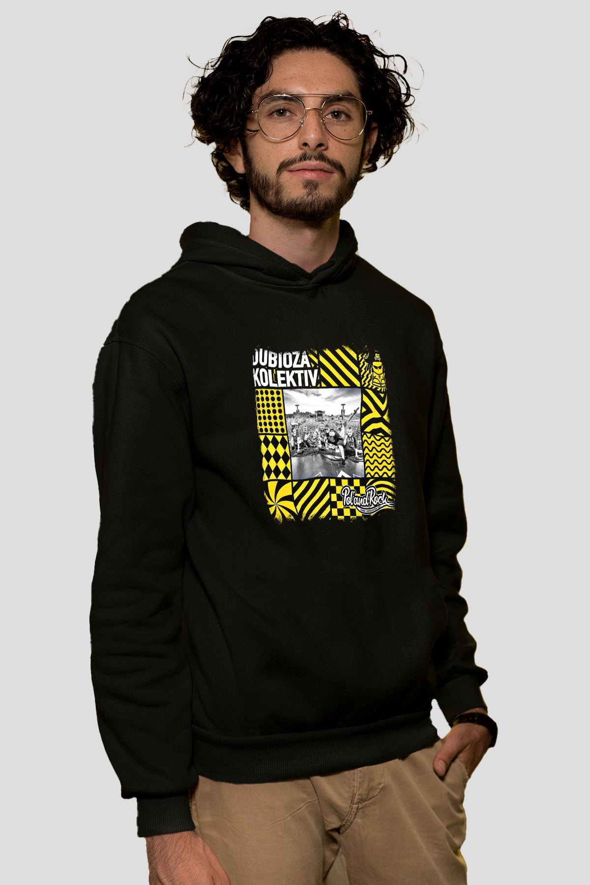 Dubioza Kolektiv Baskılı Unisex Siyah Hoodie