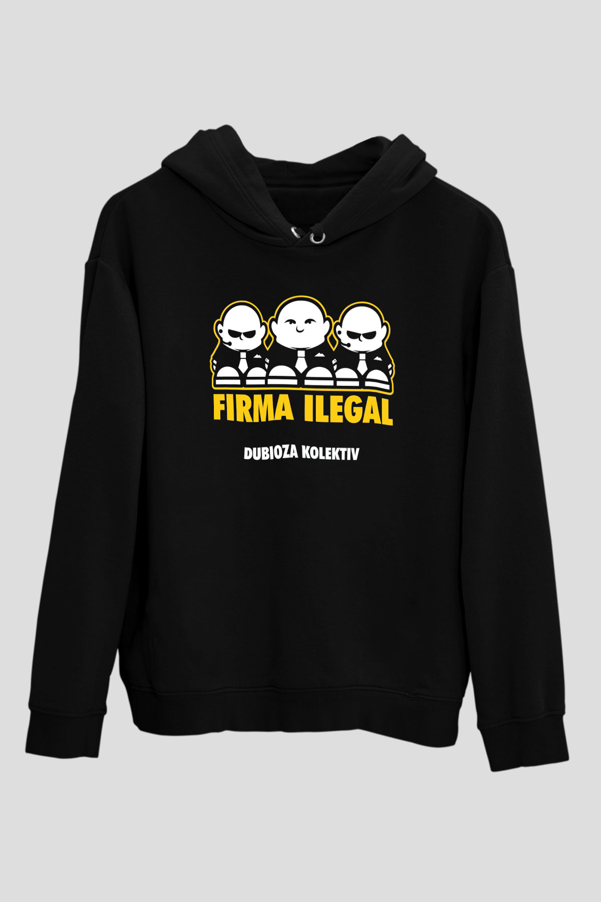 Dubioza kolektiv Siyah Unisex Hoodie