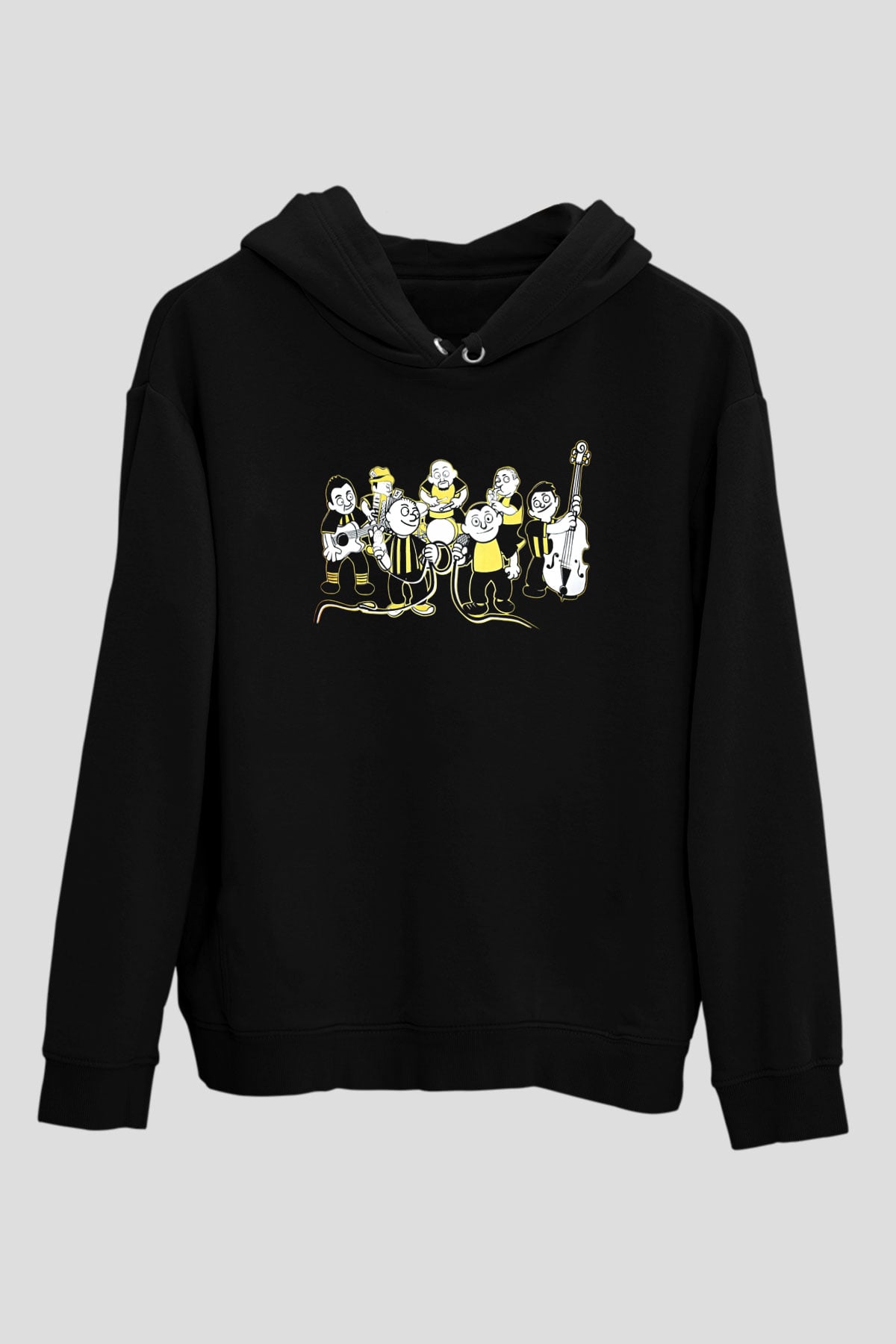 Dubioza kolektiv Siyah Unisex Hoodie