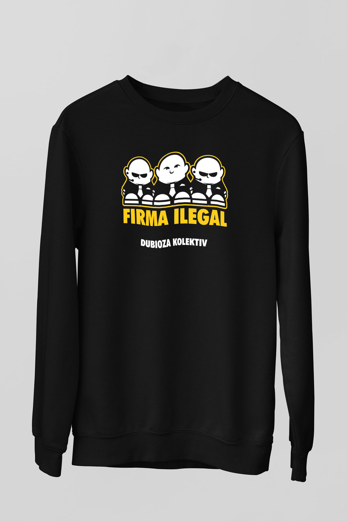 Dubioza kolektiv Siyah Unisex Sweatshirt