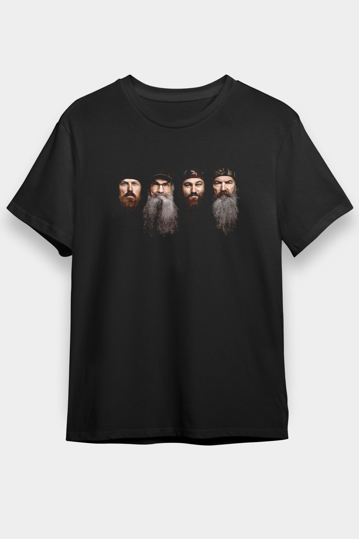 Duck Dynasty Siyah Unisex Tişört T-Shirt