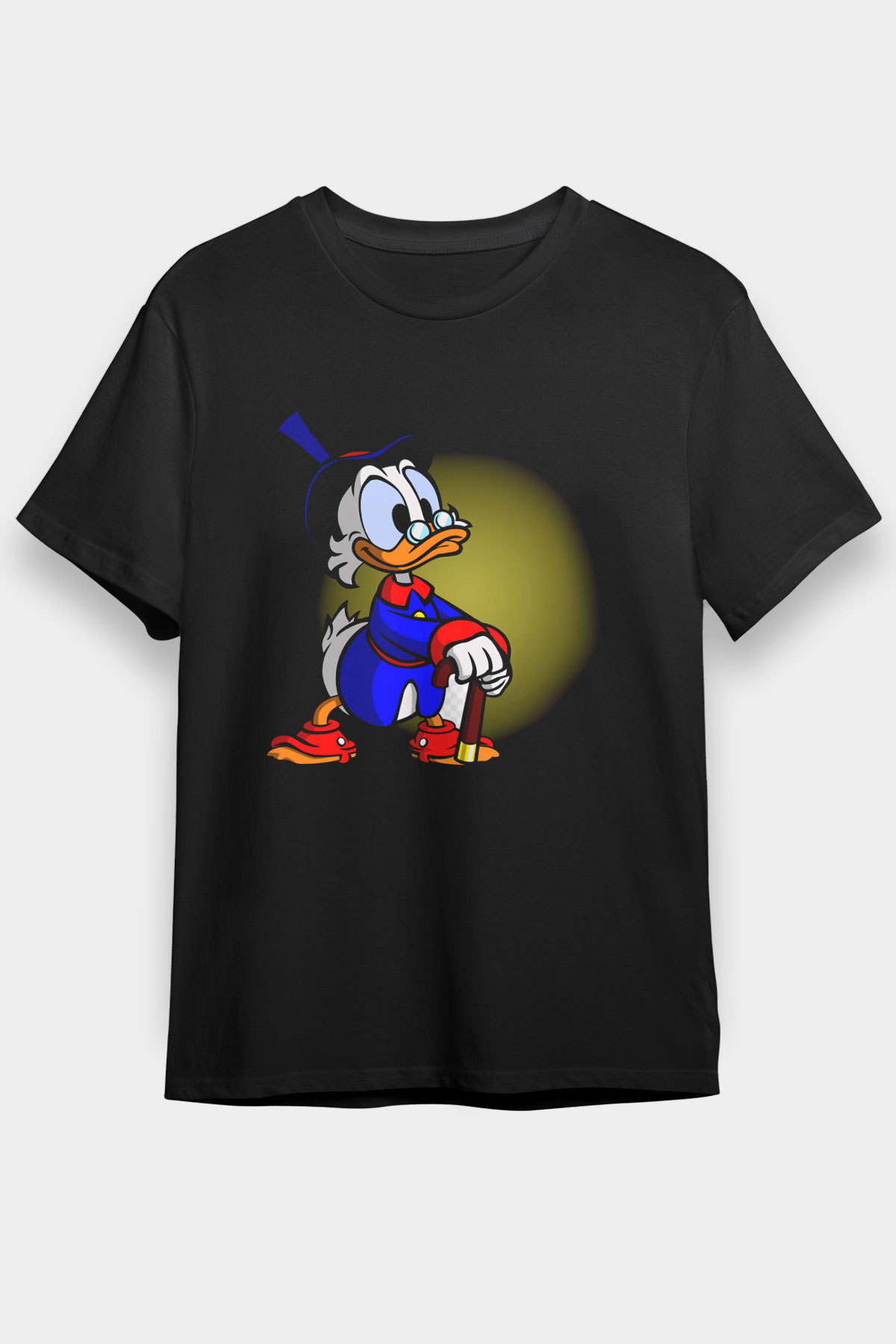 DuckTales Siyah Unisex Tişört